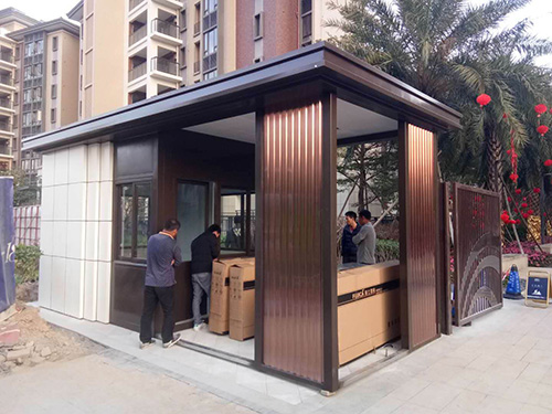 售貨長春崗亭廠家購買售貨亭如何考慮不同地區(qū)使用環(huán)境？